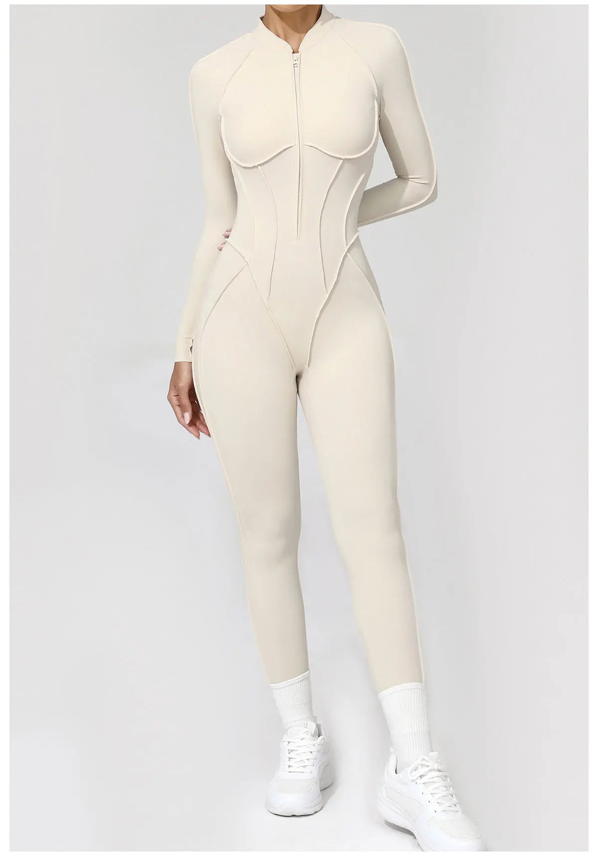 Yoga Suit Gym Set Women Training Sportswear Fitness Long Sleeved Sports Jumpsuit Women Push Up Female Workout Clothes Bodysuits