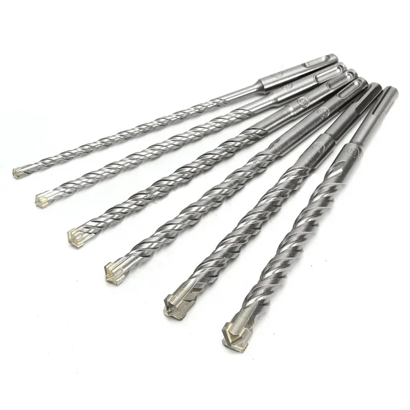 5/6/8/10/12/14/16mm Concrete SDS Plus Drill Bit Cross Electric Hammer Drill Bits for Masonry Concrete Rock Stone