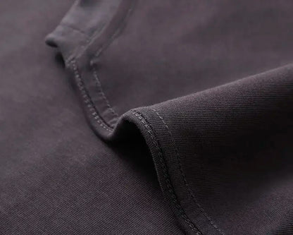 600g Cotton T-Shirts Men Short Sleeved Heavyweight Summer Round Neck Loose Breathable Shirt for Men Women Basic Tee
