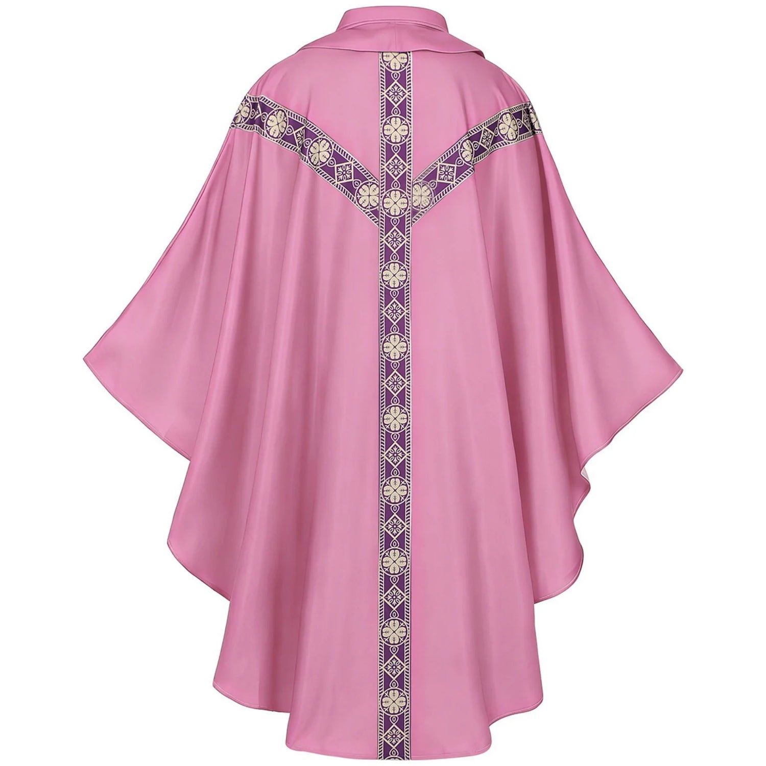 Men Catholic Church Priest Chasuble Embroidered Liturgical Robe Clergy Robe For Mass Prayer Costume Medieval Muslim Costume