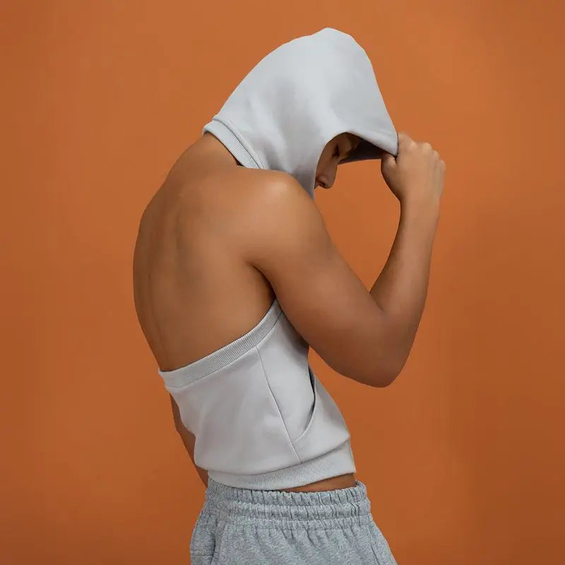 Gym T-shirt Man Sleeveless Sweatshirt Gym Clothing Men Bodybuilding Clothes Men&