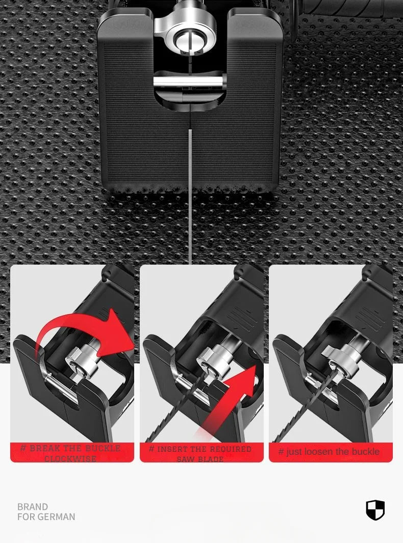 Electric Drill Modified To Electric Saws Reciprocating Saw Adapter Accessory Electric Saws Drill to Jig Saws Wood Cutting Tools