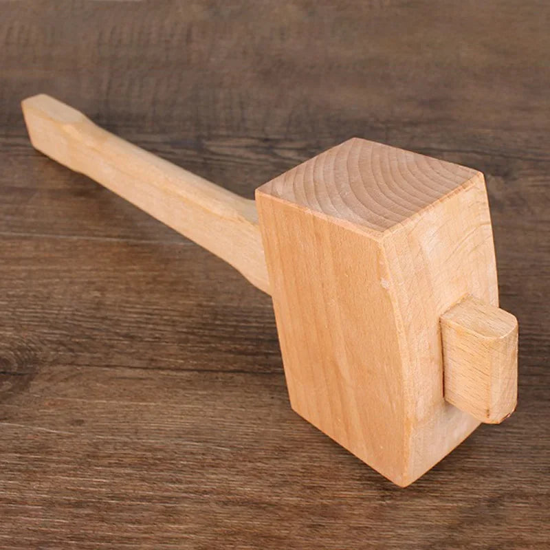 Solid Wood Hammer Professional Carpenter Hammers Multifunction Camping Manual Tool Multi-purpose Woodwork Gavel Hand Tools