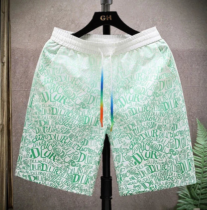 Shorts for Men Anime Graphic Board Man Short Pants Beach in Bulk with Ice Elastic Personalizate Fashion Streetwear New Pant 2025