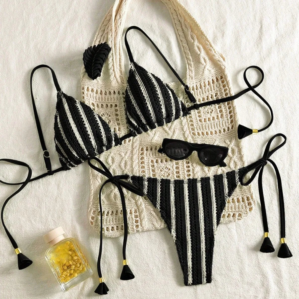 New Ribbed Bikini Swimsuit Female Swimwear Women Two-pieces Bikini Set Bather Bathing Suit Swim Suit Beachwear Купальник Женский