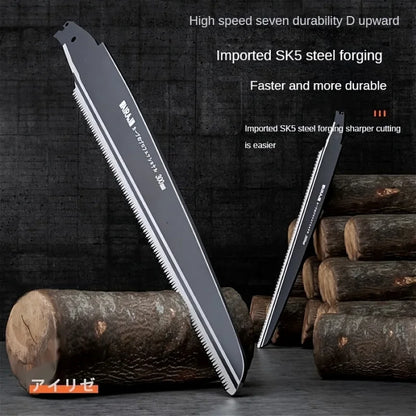 Compact Hand Saw，Sharp SK5 Steel Blade，Durable Gardening Tool，Achieve Efficient Cutting，Wood Cutting Tools，