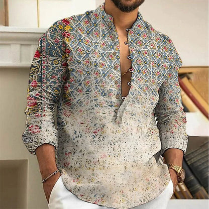 Linen shirt men&