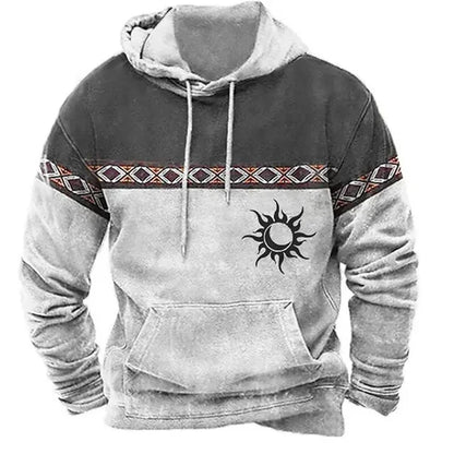Hoodies For Men Y2k Golf Camping Casual cowboy Long Sleeve Autumn Fashion Sweatshirts 3d Printed Hooded Holiday Loose Oversized