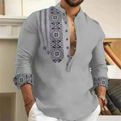 Linen shirt men&