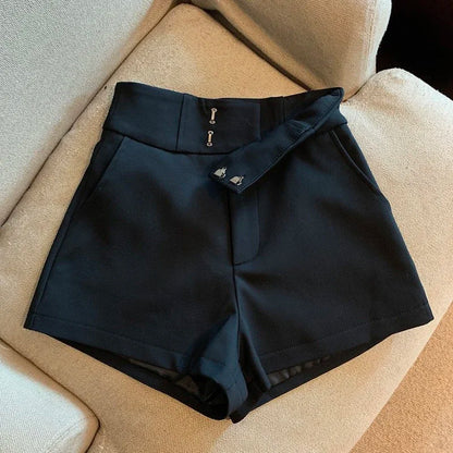 Women Shorts Black Shorts Women Harajuku Elegance High Waisted Shorts A Line Slim Casual Hot Girl Straight Pants Sexy