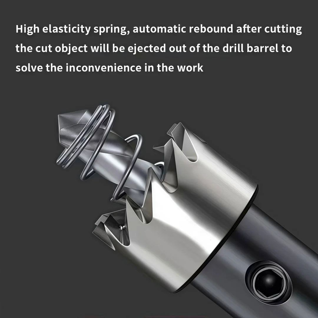 Drill bit, high-speed steel, suitable for handheld electric drills/woodworking/metal hole cutting machine electric tools