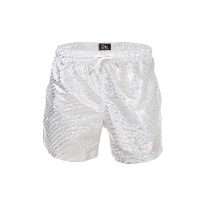 Casual Shorts Men Summer Shiny Quick-dry Beach Sports Short Pants Bottoms Man Beachwear Clothing Homewear With Pocket