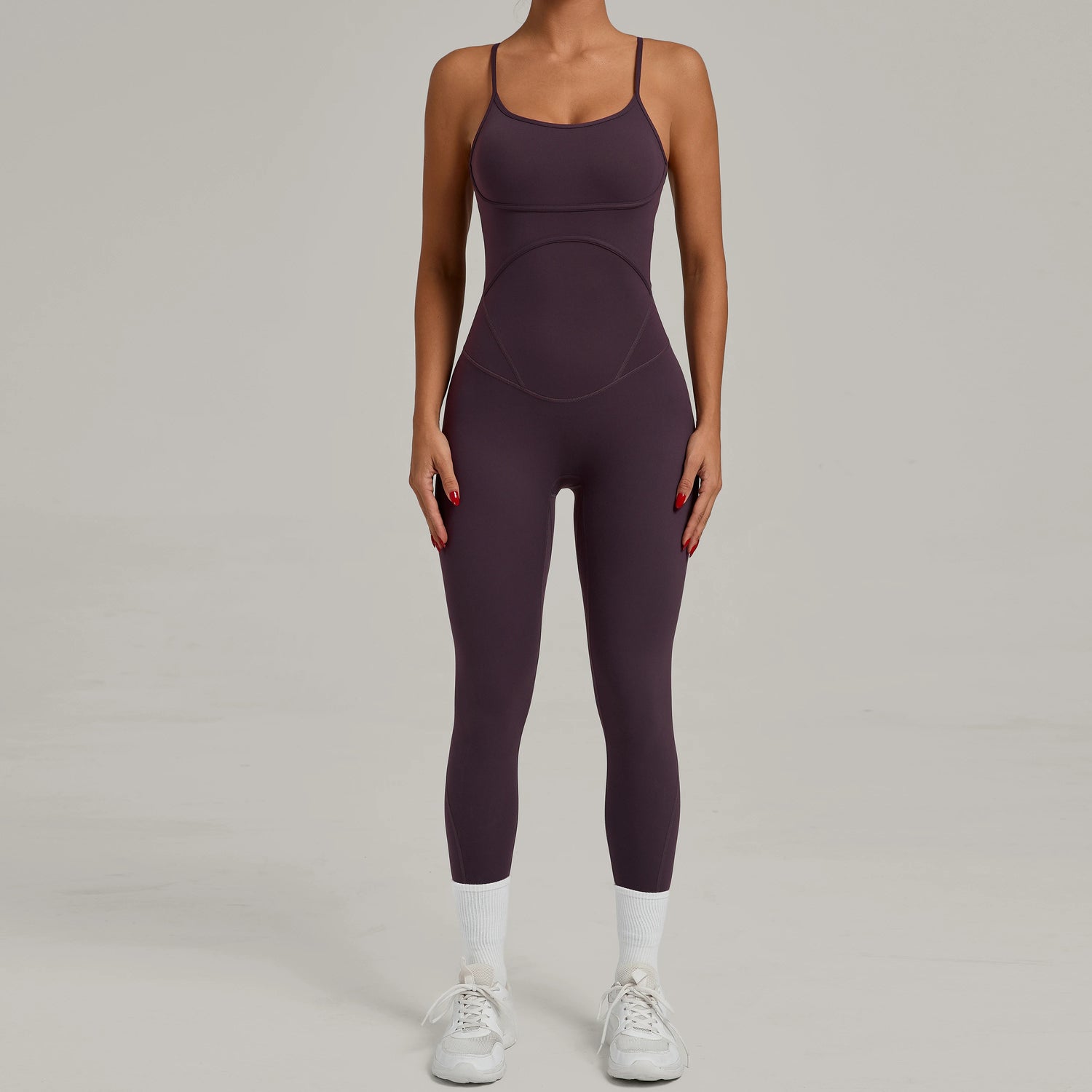 Padded One-Piece Yoga Clothes Sportswear Women&