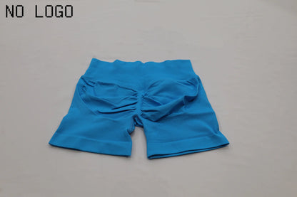 Shorts 4.5 Gym Woman Scrunch Shorts Low Ribbed Band Workout Seamless Shorts Booty Hight Stretch Running Gym Sporty Shorts