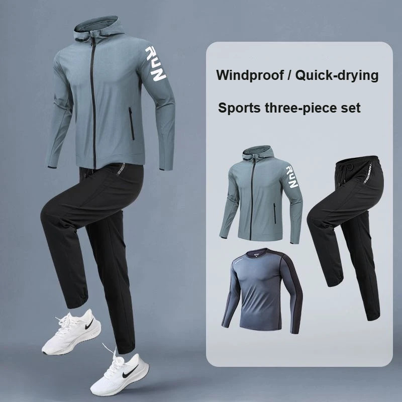 Sportswear Set for Men: Ideal for Running, Cycling, Fitness Training &amp; Gym Exercises - New in Men&