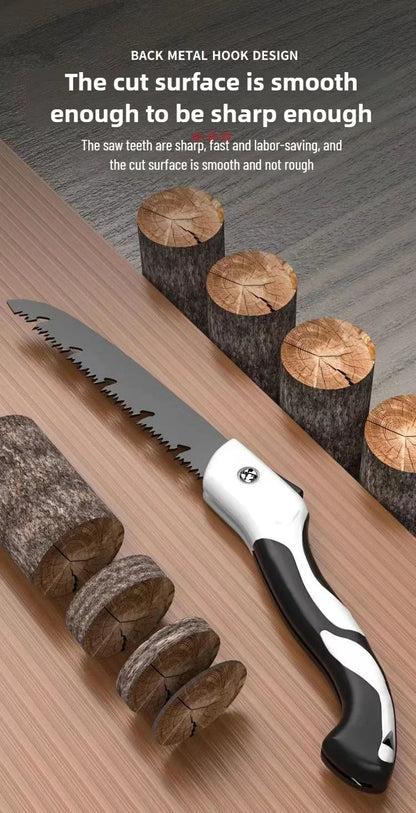 Multifunctional Folding Pruning Saw for Trees,Manual Garden Hand Saw Tool for Woodworking,Branch Trimming,Camping Outdoor