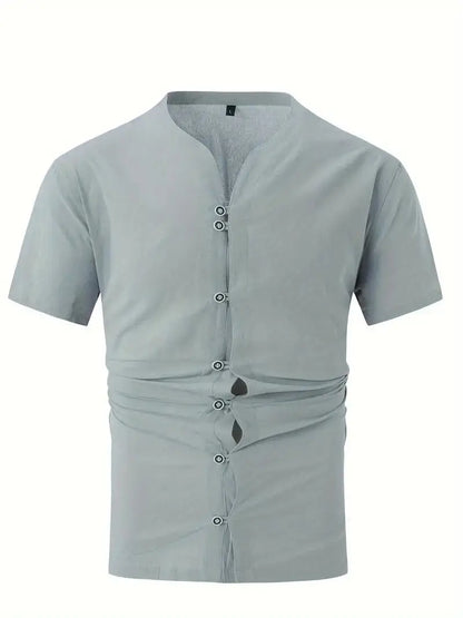 New linen shirt men&