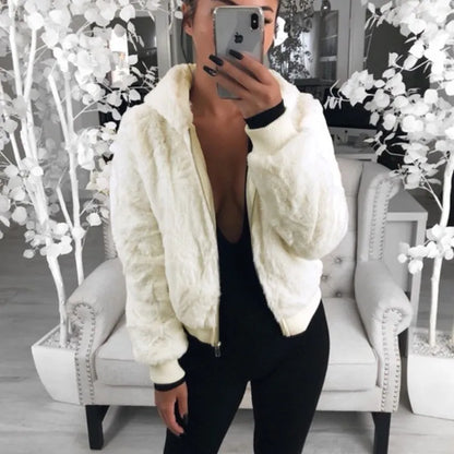 Hoodies Women Clothing Streetwear 2025 Autumn Winter Spring New Fashion Versatile Casual Solid Long Sleeves Coat for Female