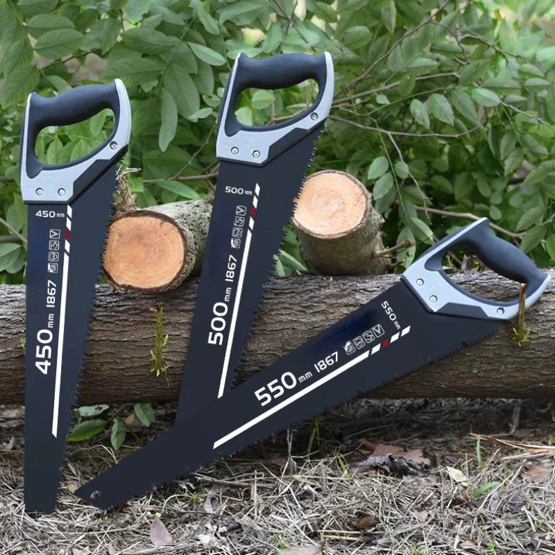 Universal 16/18/20inch Steel Woodcutting Handsaw 400/450/500mm Serration Long Timber Saw For Wood Cutting Hand Tool