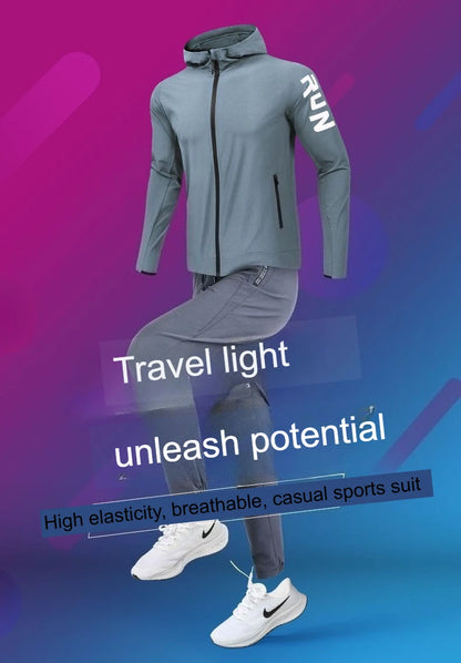 Sportswear Set for Men: Ideal for Running, Cycling, Fitness Training &amp; Gym Exercises - New in Men&