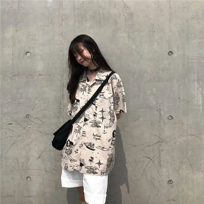 Shirts Women Linen Mandarin Collar Cropped Boxy Fit Tea Ceremony Zen Minimalist Blouse For Meditative Female Calm Daily Outfit