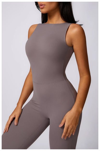 Gym Clothes Women Yoga Suit Training Sportswear Women Sports Jumpsuit Fitness Rompers Stretch Female Push Up Workout Bodysuits