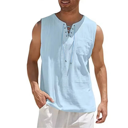 2026 Cotton Linen Shirts Men&