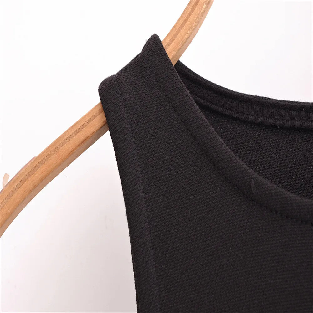 Fashion Party Dress for Women Fashion Autumn Winter New Round Neck Sleeveless Sequined Patchwork Chic Female Evening Clothing