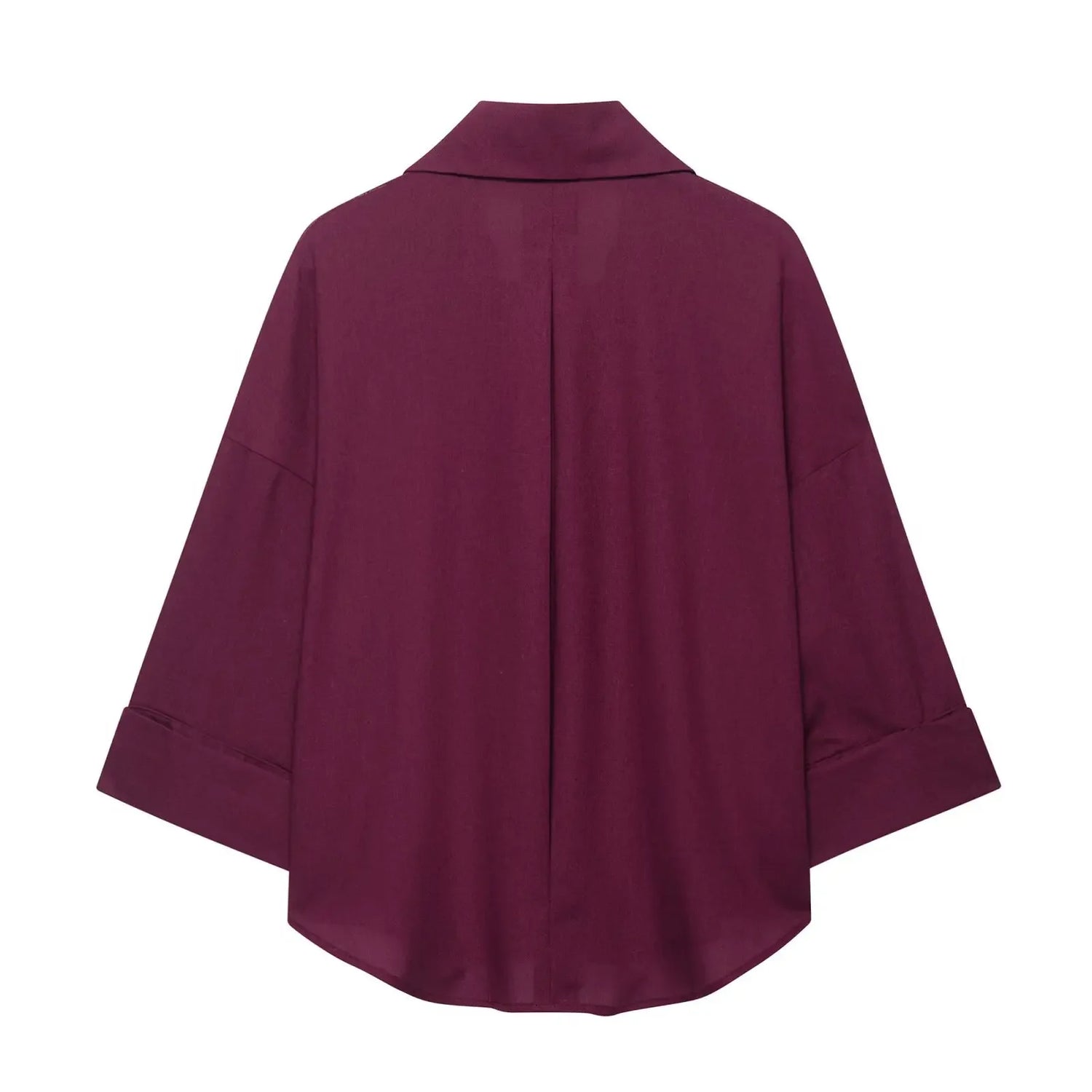 Spring Autumn Simple Linen Blend Long Sleeve Casual Shirt Summer Lapel Single Breasted Loose Chic Shirts Fashion Blouses Women