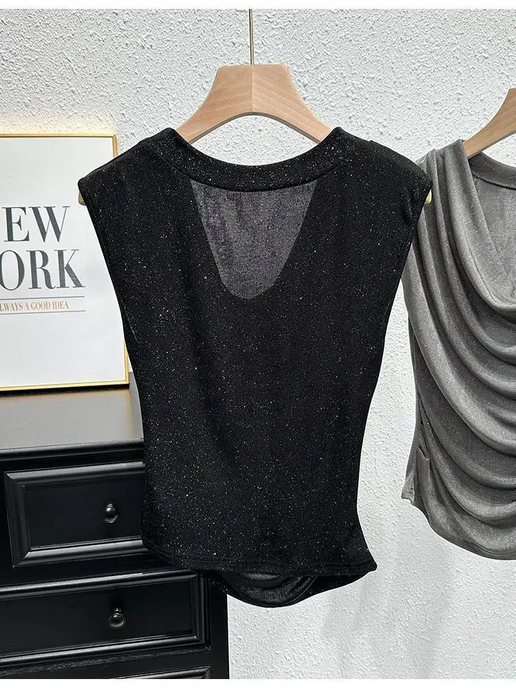 Sleeveless T-shirt women&