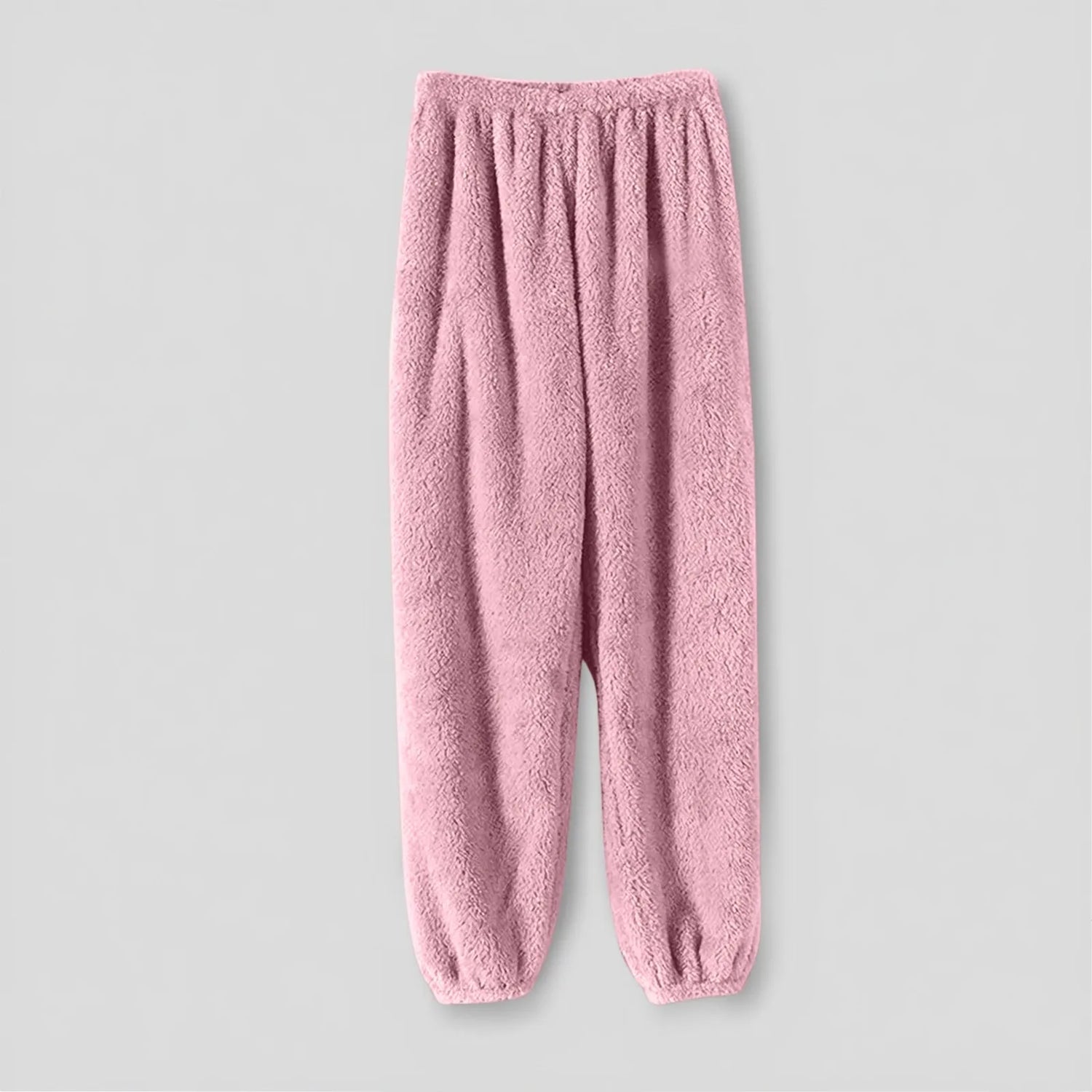Pajamas Pants For Women Warm Winter Solid Color Sleepwear Pyjamas Plush Pants Women Nightwear Fashionable Home Wear