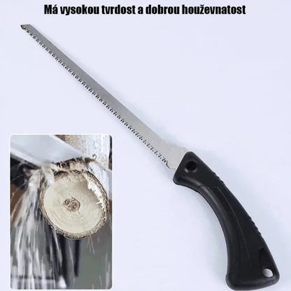 SK5 High Carbon Steel Hand Saw Sharp Swallowtail Pruning Saw for Wood Log Cutting Garden Tree Trimming Durable Blade