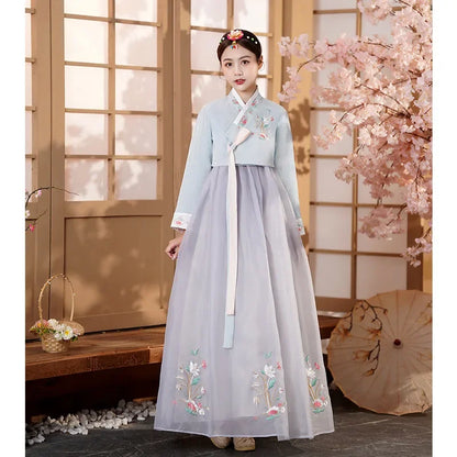 Hanbok for Women Korean Traditional Costume Minority Palace Performance Court Clothes Asian Ancient Costumes Party Hanbok Dress