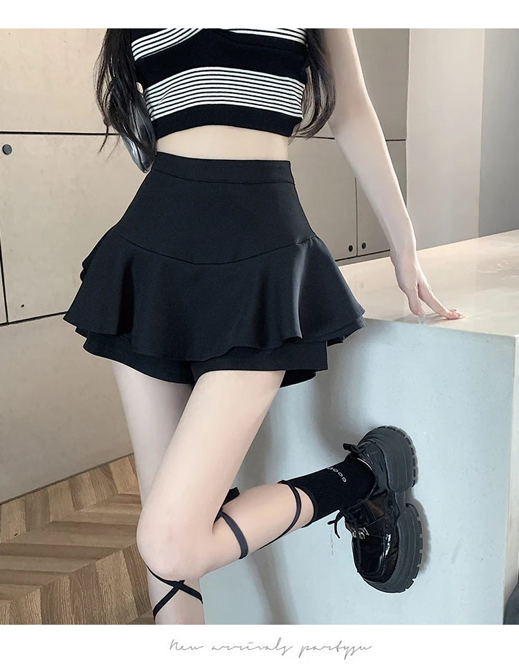 Woman Skirt Short White Skirts for Women High Waist Gyaru Korean Fashion Chic and Elegant Premium Quality Stylish Style