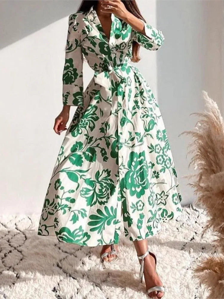 Fashion Elegant Casual Dresses New Autumn Women&