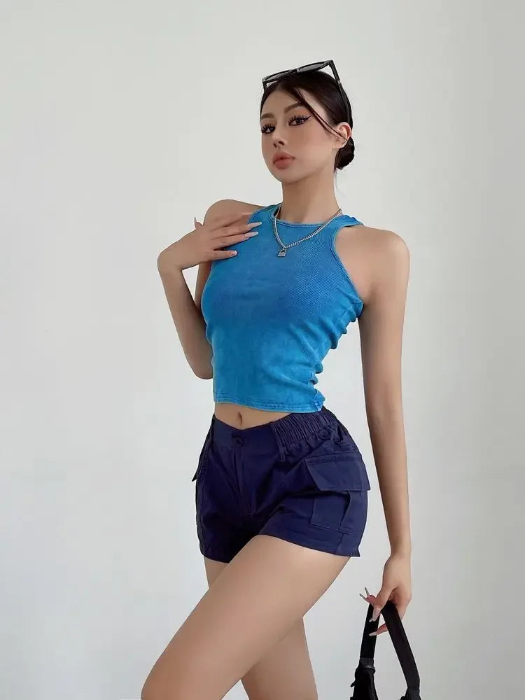 Short Pants Woman High Waist Shorts for Women Cotton Harajuku Fashion Summer Youthful Wholesale XL Elegant Classic Stretchy Hot