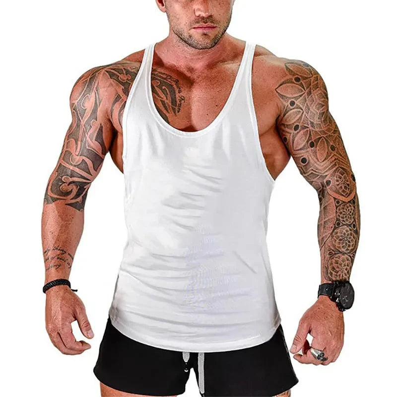 Gym Shirt Gyms Man Workout Bodybuilding Men Sportswear Men&