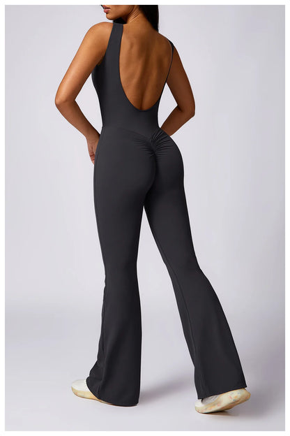 Gym Clothes Women Yoga Suit Training Sportswear Women Sports Jumpsuit Fitness Rompers Stretch Female Push Up Workout Bodysuits