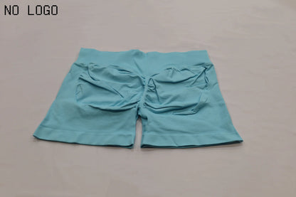 Shorts 4.5 Gym Woman Scrunch Shorts Low Ribbed Band Workout Seamless Shorts Booty Hight Stretch Running Gym Sporty Shorts