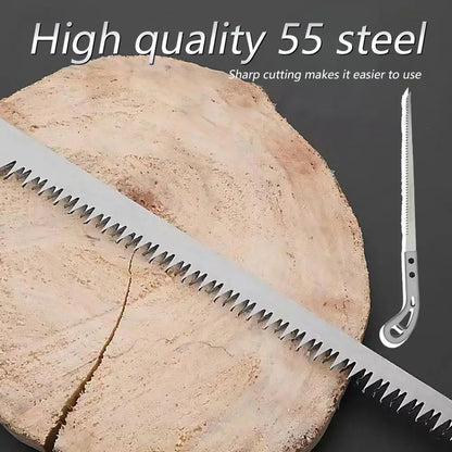 Handsaw Garden Saw SK5 Steel Saw Tools W/ Wooden Handle Woodworking Saw 340mm Convenient For Wall Panel Bending