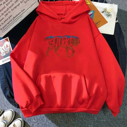 Hoodie for Autumn/Winter Soft Sweatshirt Women/men Aldult with Pocket Cartoon Clothing Moletom Casual Hoody