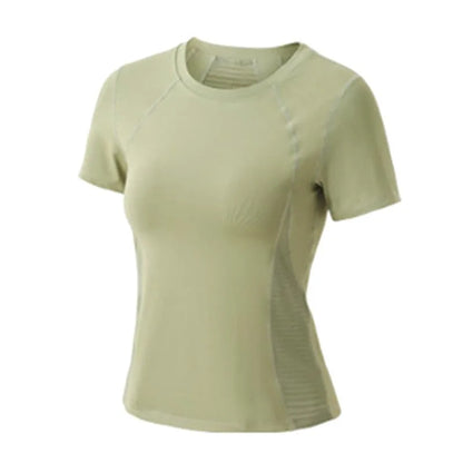 Women Gym Yoga Wear Sport High Waist Short Pocket Run Women Sportswear Fitness Outfi Push Up Quick Drying Summer Sport Clothing