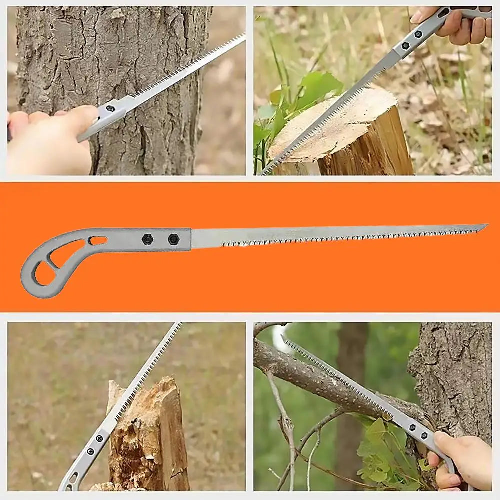 Handsaw Garden Saw SK5 Steel Saw Tools W/ Wooden Handle Woodworking Saw 340mm Convenient For Wall Panel Bending