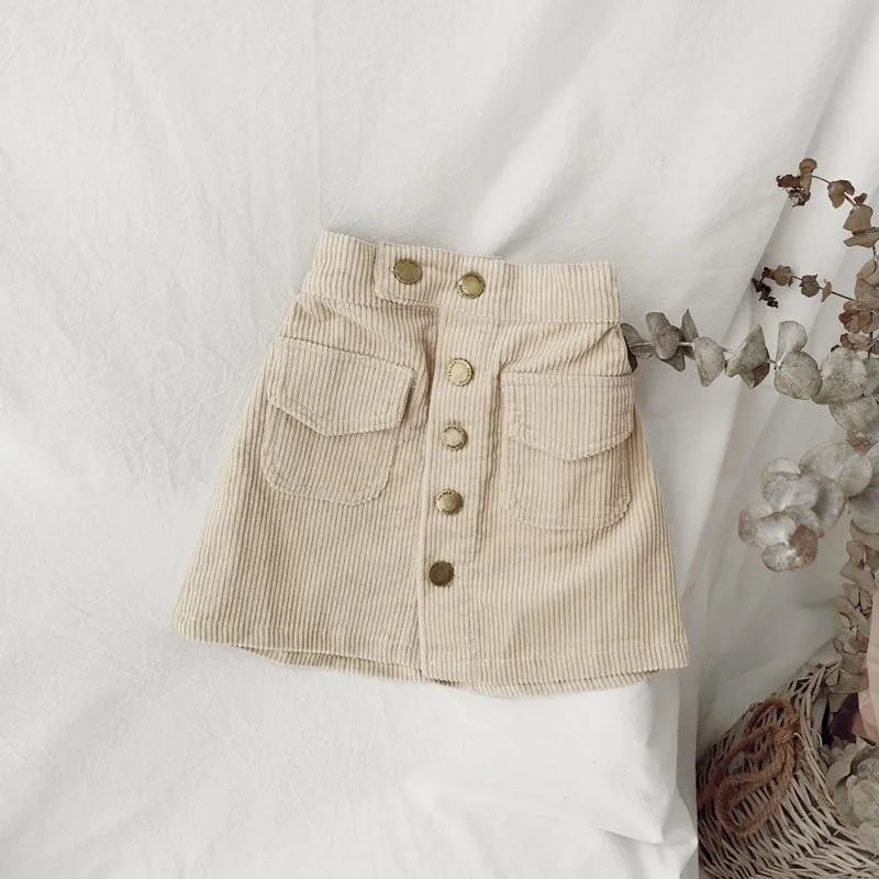 Short Skirt for Kids Girls Spring and Autumn Women&