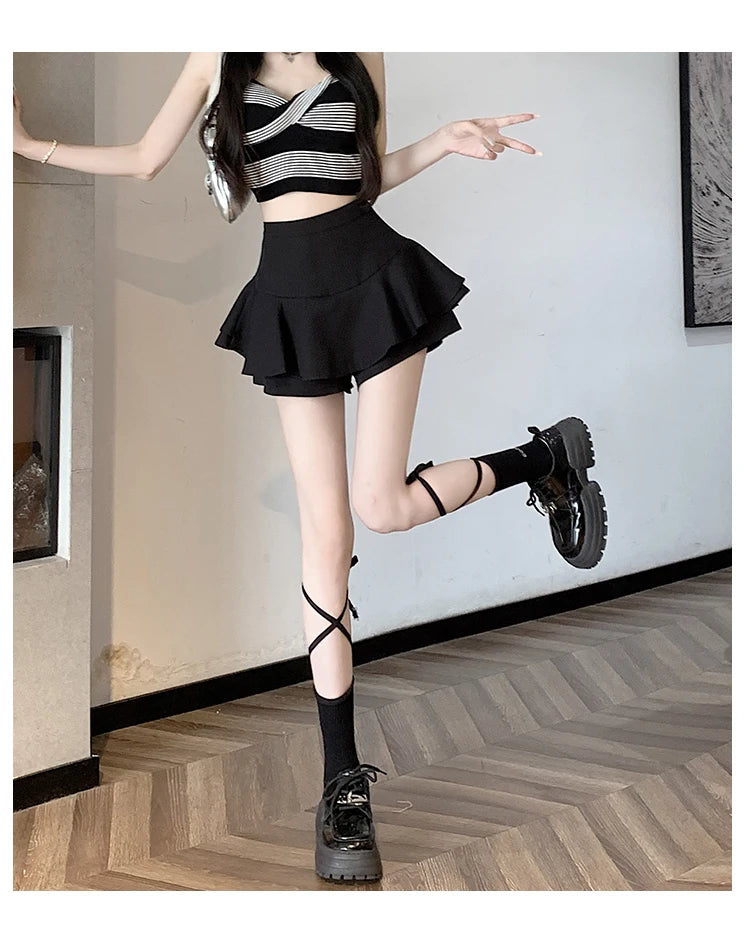 Woman Skirt Short White Skirts for Women High Waist Gyaru Korean Fashion Chic and Elegant Premium Quality Stylish Style