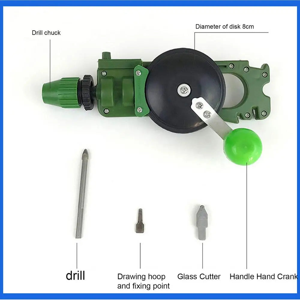 Powerful Manual Drill DIY Woodworking Hand Drill DIY Tool Hand Drill Woodworking Multifunctional  Manual Drill for Wood