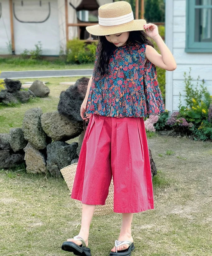 Kids Girl Clothes Summer Suits for Girls 12 14 Years Old Clothing Sets 4 7 Children 11 Korean Children&