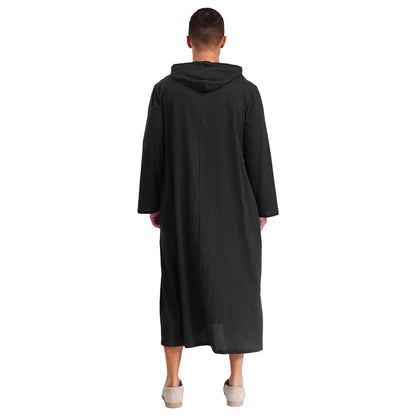 Islamic Kaftan Muslim Jubba Arabic  Thobe Men&