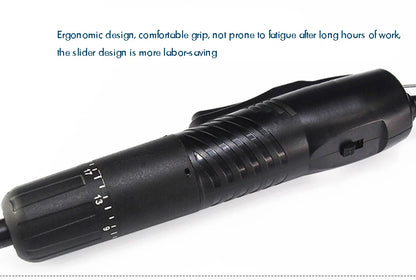 Electric Screw driver with Power Adapter, 800, 801, 802, 1/4 Interface, Adjustable Torque Power Screwdriver Screw Bit Gun