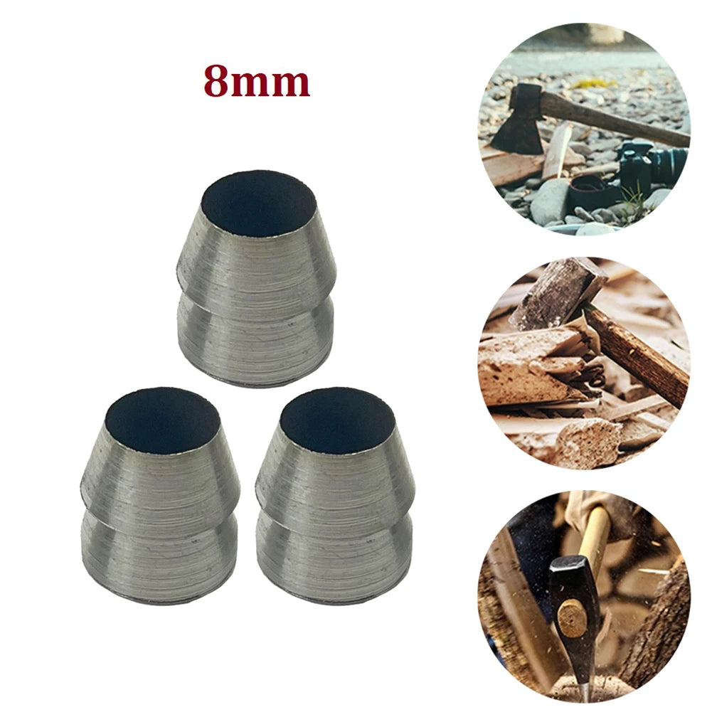 Hand Tools Handle Wedge 3pcs Fixed Handle Hammer Handle Wedge Mallets Metal Prevent Loosening Round Steel Home